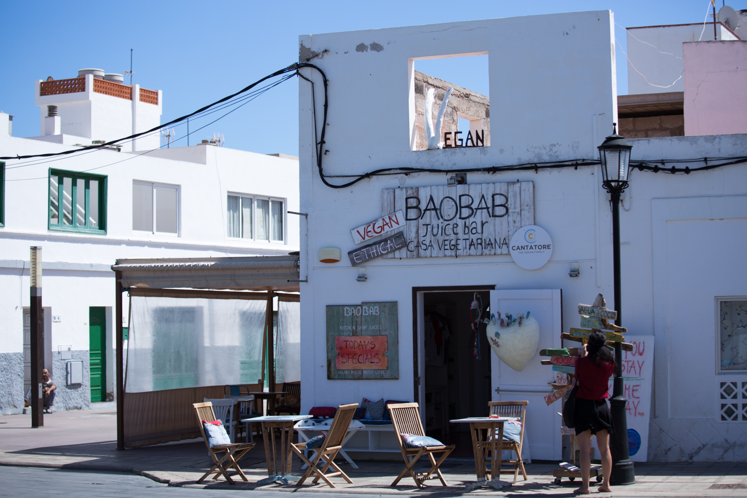 Baobab vegan cafe, Corralejo