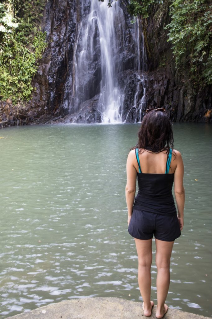 Taktak waterfall siargao