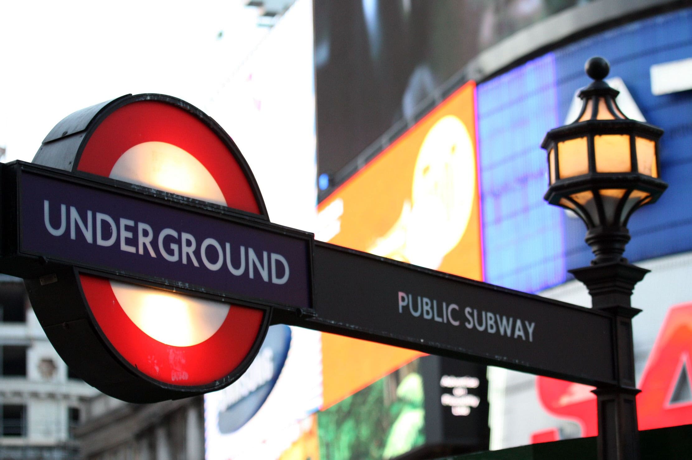 london underground sign