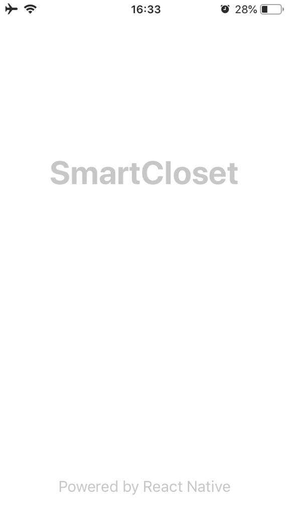 smart closet app printscreen