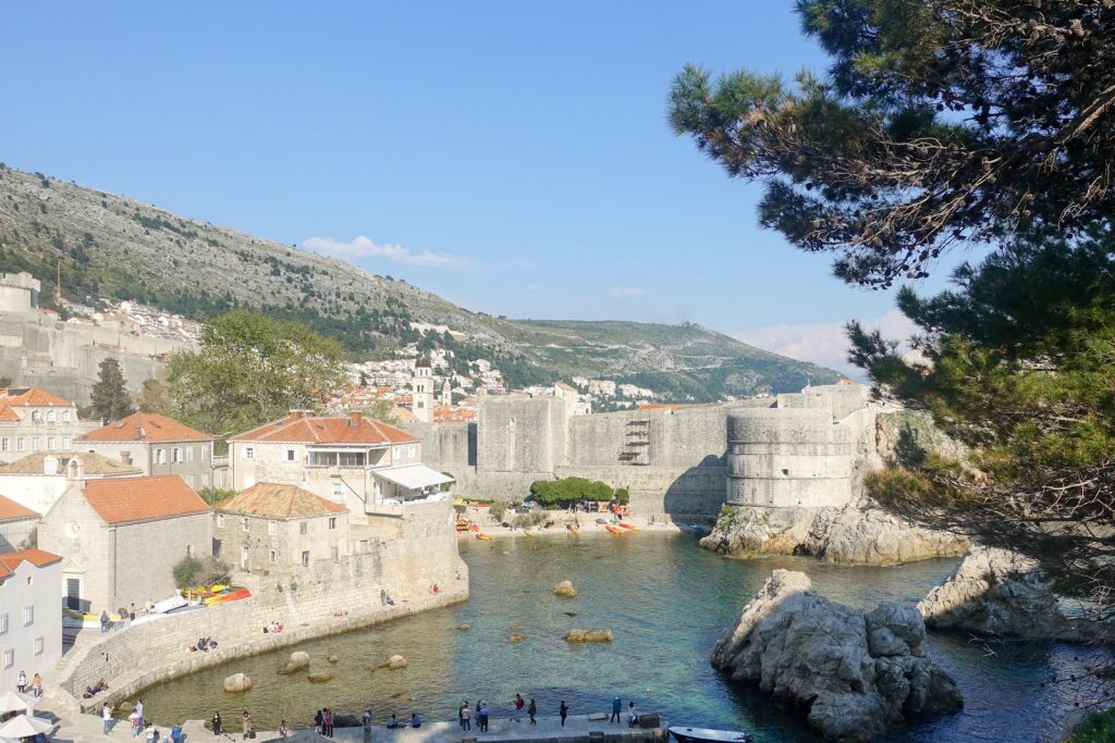 View of Dubrovniks Old Town