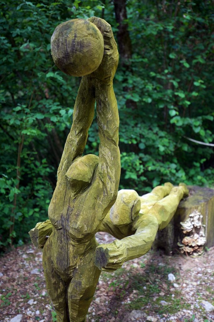 Bosco Arte Stenico Sculpture Couple