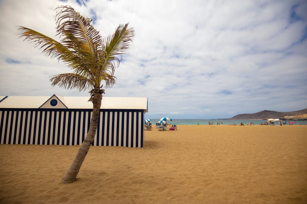 las canteras beach hut in las palmas de gran canaria
