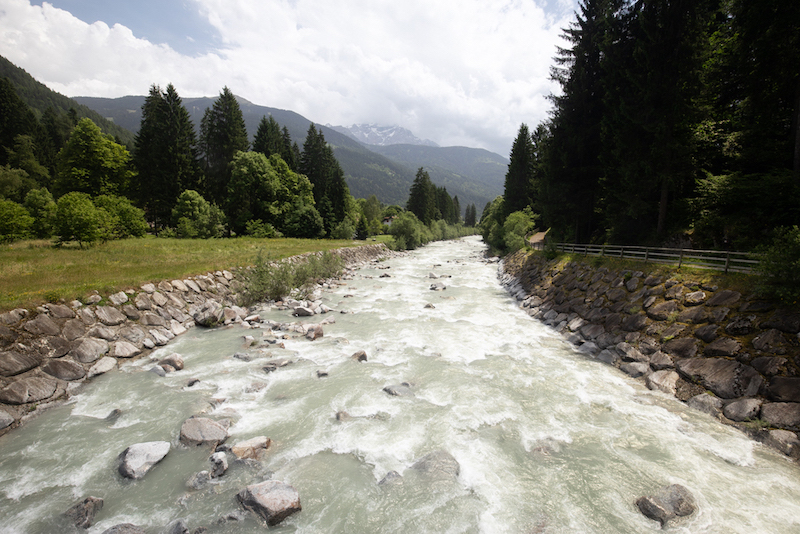 River stream in the mountains