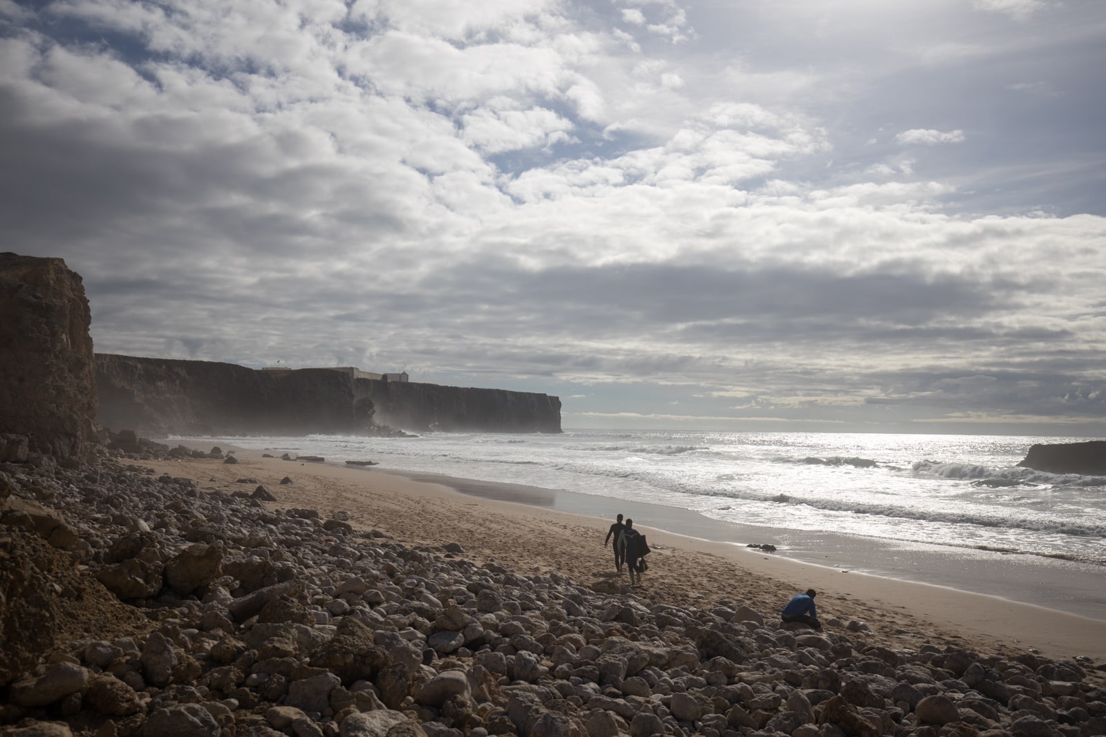 best surf camps in portugal - tonel beach sagres